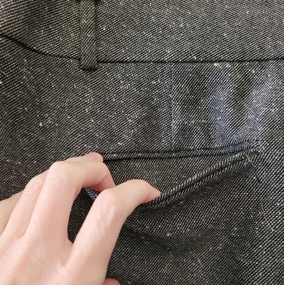 LOFT Straight Leg Lined Pants! LIKE NEW! Size 8 - Picture 4 of 10